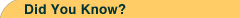 Did You Know?